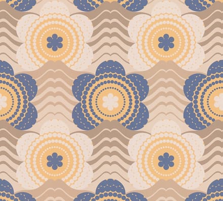 RETRO BEHANG | Floraal - meerkleurig - A.S. Création Retro Chic