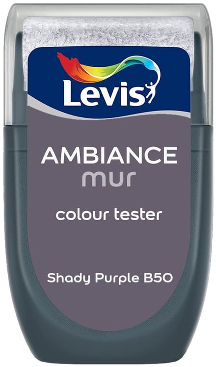 Levis - Muurverf Kleurtester Mat Mix - Shady Purple B50 - 30 ML