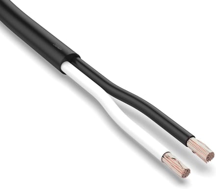 2-aderige Ronde Voertuigkabel 10 Meter 0.5mm² voor Aanhanger en Auto Elektrische Bedrading