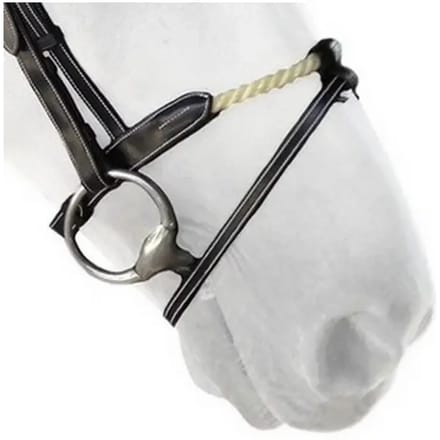 Paardenneusriem touw Silver Crown