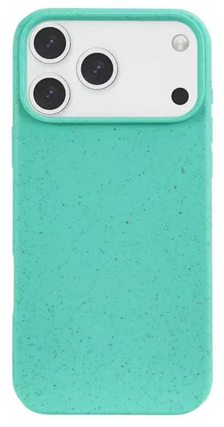 Mobiq - Flexibel Eco Hoesje geschikt voor iPhone 17 Pro Max - turqoise