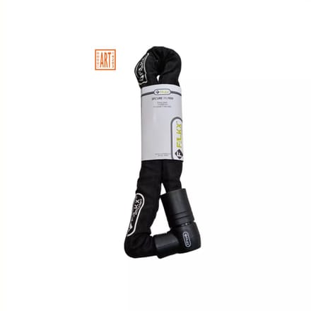 Falkx Kettingslot - Zwart - 11 mm dik - 90 cm lang - ART-4 gecertificeerd