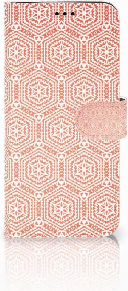 Samsung Galaxy S9 Plus Telefoon Hoesje Pattern Orange