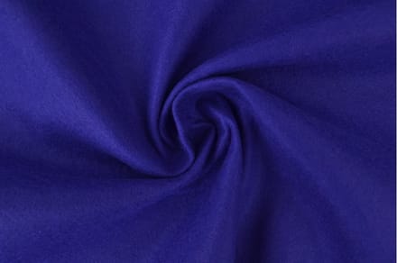 Vilt stof - 3mm dik vilt - 1 meter - Per meter - Donkerblauw