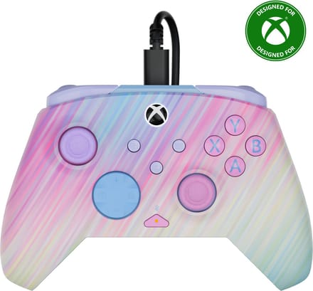Turtle Beach Rematch Advanced Wired - Controller - USB - PC, Xbox One, Xbox Series X|S - Cotton Candy