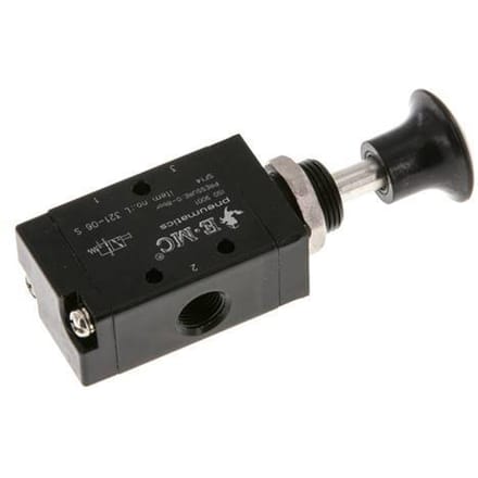 3/2 G1/8'' Axiaal Handbediende Hefboom Ventiel 0-8bar/0-112psi E.MC