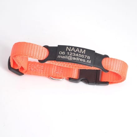Hondenpenning - kattenpenning - ID penning - ALL BLACK - KLEIN inclusief graveren