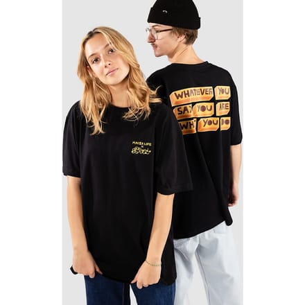Macba Life Whatever T-Shirt zwart