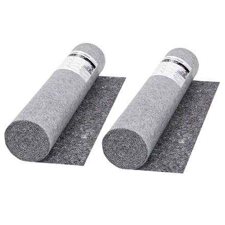 vidaXL - Schildersvlies - anti-slip - 50 - m - 280 - g/m² - grijs - 2 - st