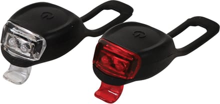 Dresco Led Batterij Verlichtingsset Siliconen Zwart