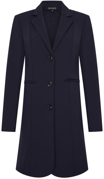 MI PIACE - Travel Lange Blazer Uni 2132 Dark Blue - Maat : XXL