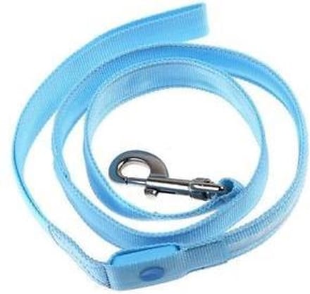 Led hondenriem - BLAUW
