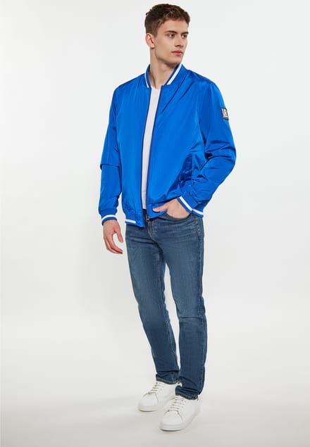 Schmuddelwedda college jack Heren KONING BLAUW