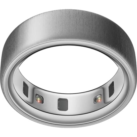Oura Ring 4 - Size Before You Buy - Brushed Silver - Size 13