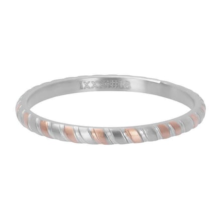 Rope bicolor - iXXXi - Vulring 2 mm 20 / Bi color Rosé