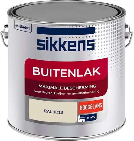 Sikkens - Buitenlak Hoogglans - Ral 1013 - Mengverf - 2,5 L
