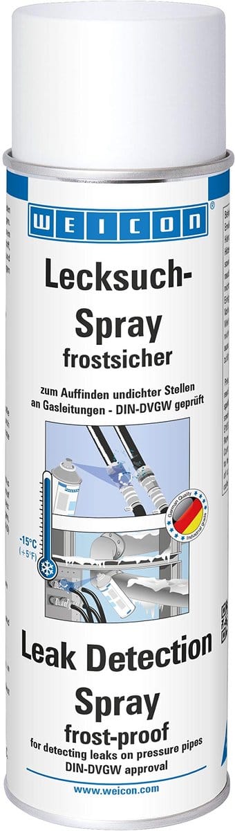 WEICON Lekzoek-Spray vorstbestendig – 400 ml – schuimvormend