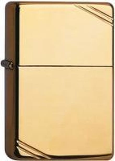 Zippo aansteker Vintage Brass High Polished