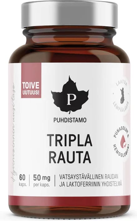 Triple Ijzer Capsules-Puhdistamo