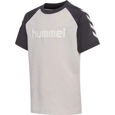 T-shirt gemêleerd katoen voor kinderen Hummel