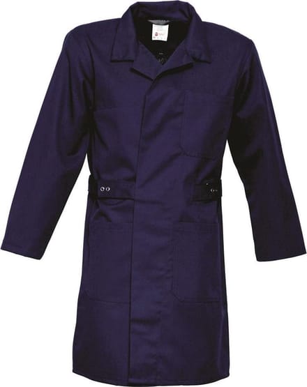 HaVeP Basic Stofjas - Lang - Maat 56 - Marineblauw