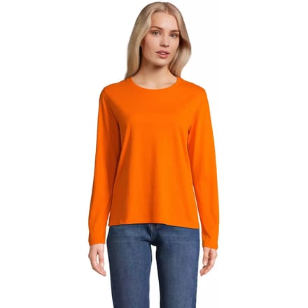 Dames-T-shirt met lange mouwen Sol's Monarch