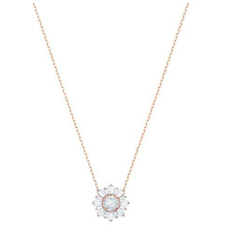 Swarovski Idyllia Kettingen Dames Roségoud 5451376 Rose Gold|F|Box (Random Color) blue