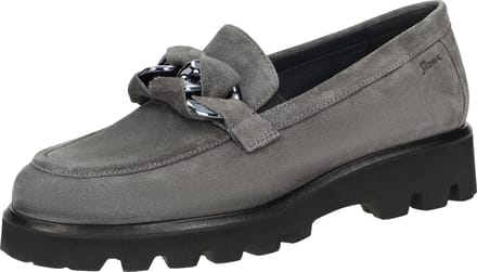 Sioux - MEREDIRA-727-H - Instappers - Kleur: Grijs - Maat: 41