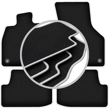 CARLUX-SILVER automatten voor: Seat Arona crossover (2017-)