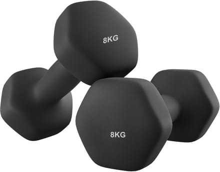 SONGMICS - Dumbells - Halterset 2 Stuks - Neopreen Coating - Voor Thuis Fitness