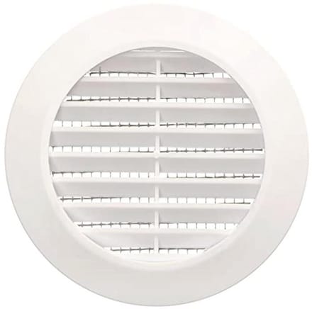Rond Ventilatierooster 70 mm met Insectenhor