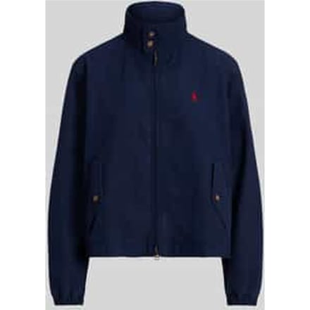 regular fit blouson van puur katoen
