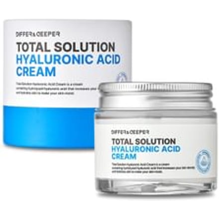 DIFFER & DEEPER - Total Solution Hyaluronic Acid Cream 70g