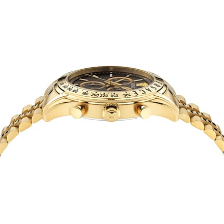 Versace Chrono Master VE8R00624 Horloge - Staal - Goudkleurig - Ø 44 mm