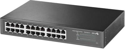 Gigabit Switch - Netwerk Switch Ethernet Hub - Netwerk Uitbreiden - 24 Poorten - Desktop/Rackmount - Zwart