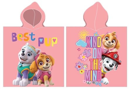 PAW Patrol Poncho Best Pup - 60 x 120 cm - Katoen