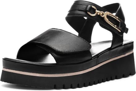 Sandalen met sleehak Ara -