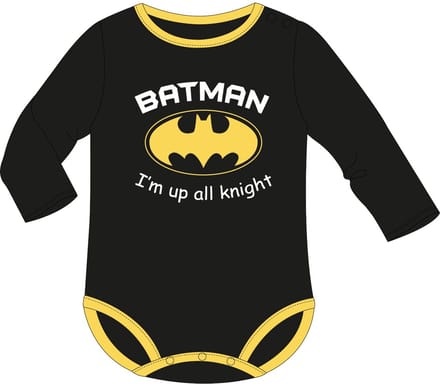 Rompertje Batman zwart/geel maat 92