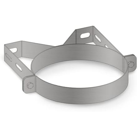 GGM Gastro Wandabstandshalter - Ø 450 mm Zilver