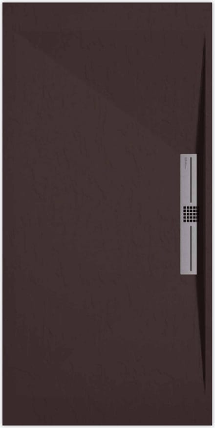 Sanifun douchebak Stone Side Chocolate Slate 1200 x 900 S