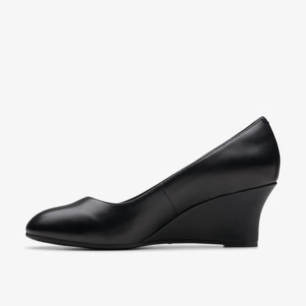 Olivette Parelo zwarte leren schoenen