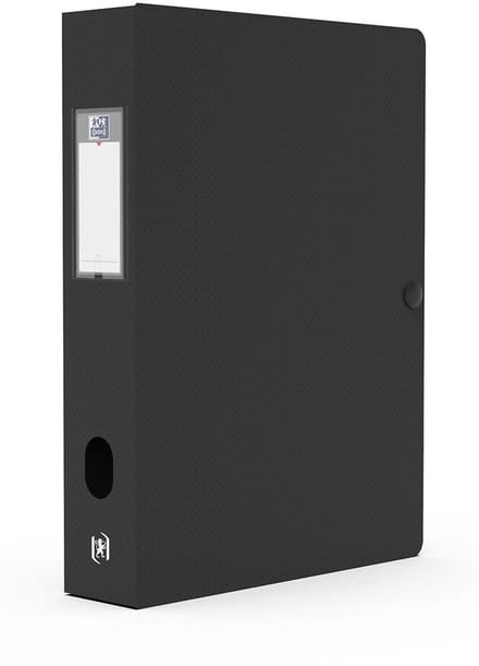 Oxford verzamelbox/opbergbox Memphis, vulhoogte: 60 mm, DIN A4, zwart