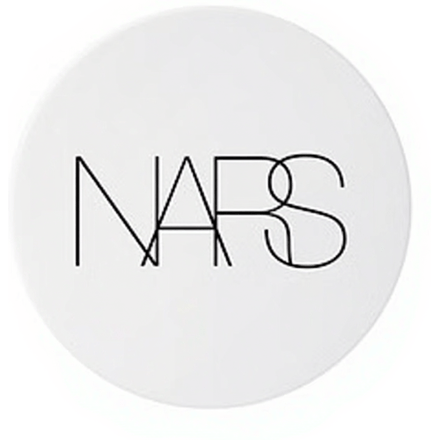 NARS ronde witte cushion-houder (nieuwe versie 2025)