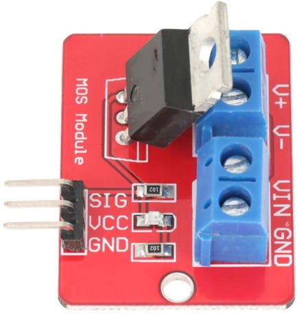 Jhubersproducts - Driver Module - 5 stuks - 0-24V - Geschikt voor LED-lampstrip en DC-motor - Compact formaat