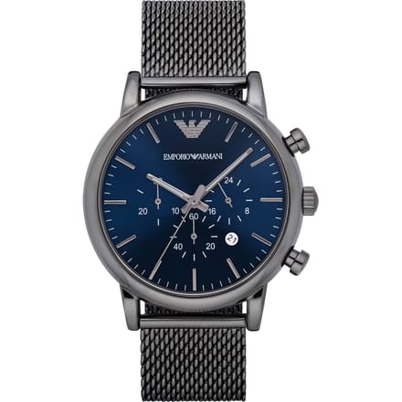 Emporio Armani Horloge AR1979 Zwart