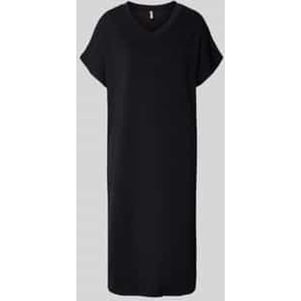t-shirtjurk met V-hals