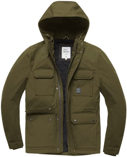 Vintage Industries Funktionsjacke Winston Parka Taupe-L
