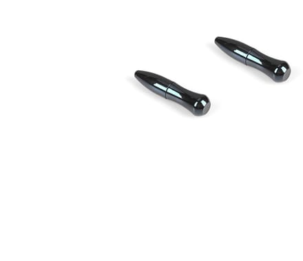 Liebe Seele - Magnetische Tepelklemmen Bullet - Zwart Chroom