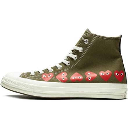 Chuck 70 Comme des Garçons Play x Chuck 70 Converse Hi Top 'Multi Heart' 162973C 42 black