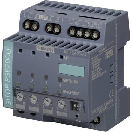 Siemens SITOP PSE200U 10 A 6EP19612BA41 Selectiviteitsmodule